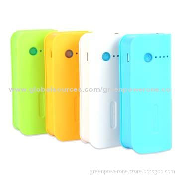 Power Banks with 4,000mAh, 5V/1A Charging